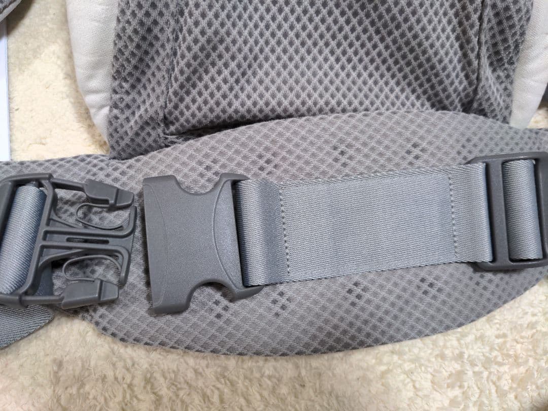 ヌナ カドルクリック 抱っこ紐 フォグ グレー