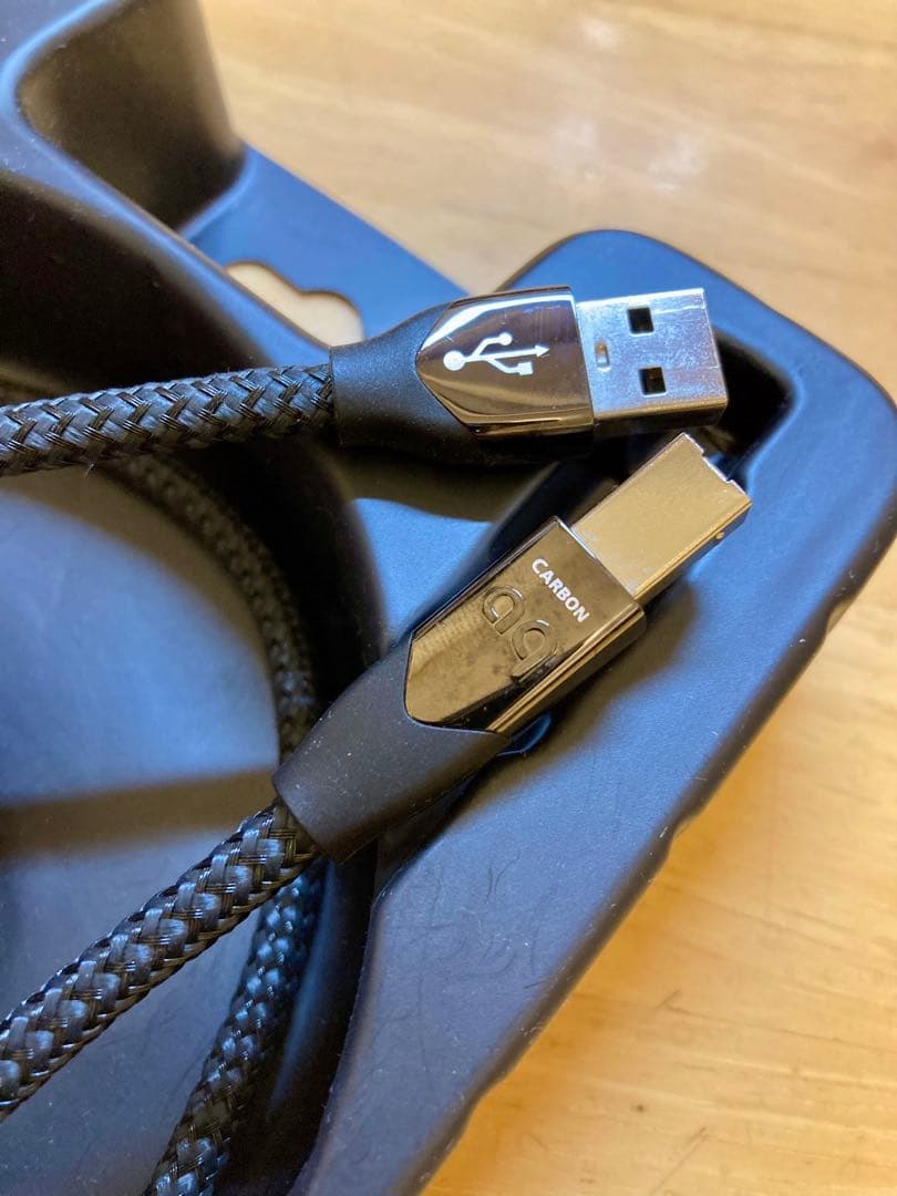 ケーブル・シールド AudioQuest Carbon USBA-B 0.75m