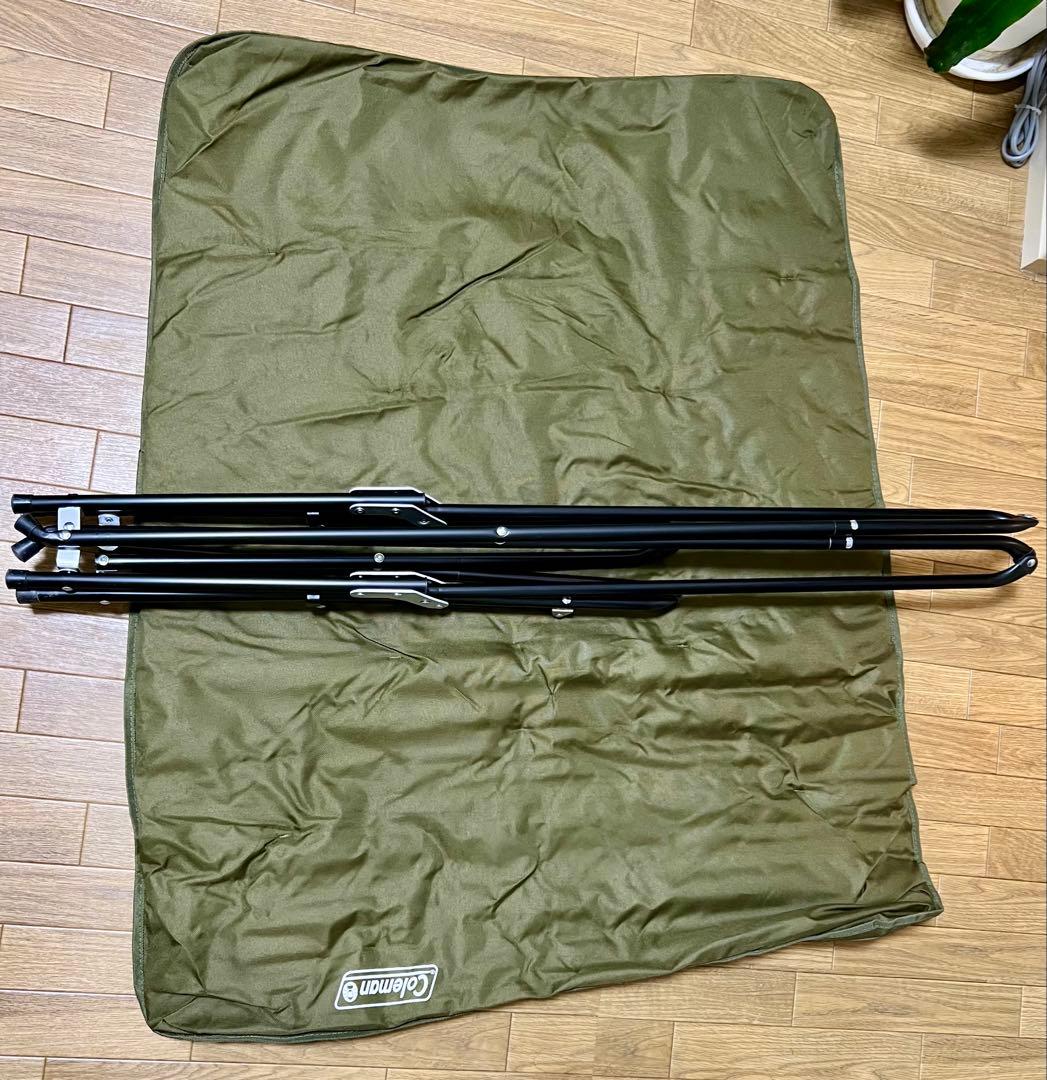 【美品】2脚セット Coleman チェア ソファチェア オリーブ