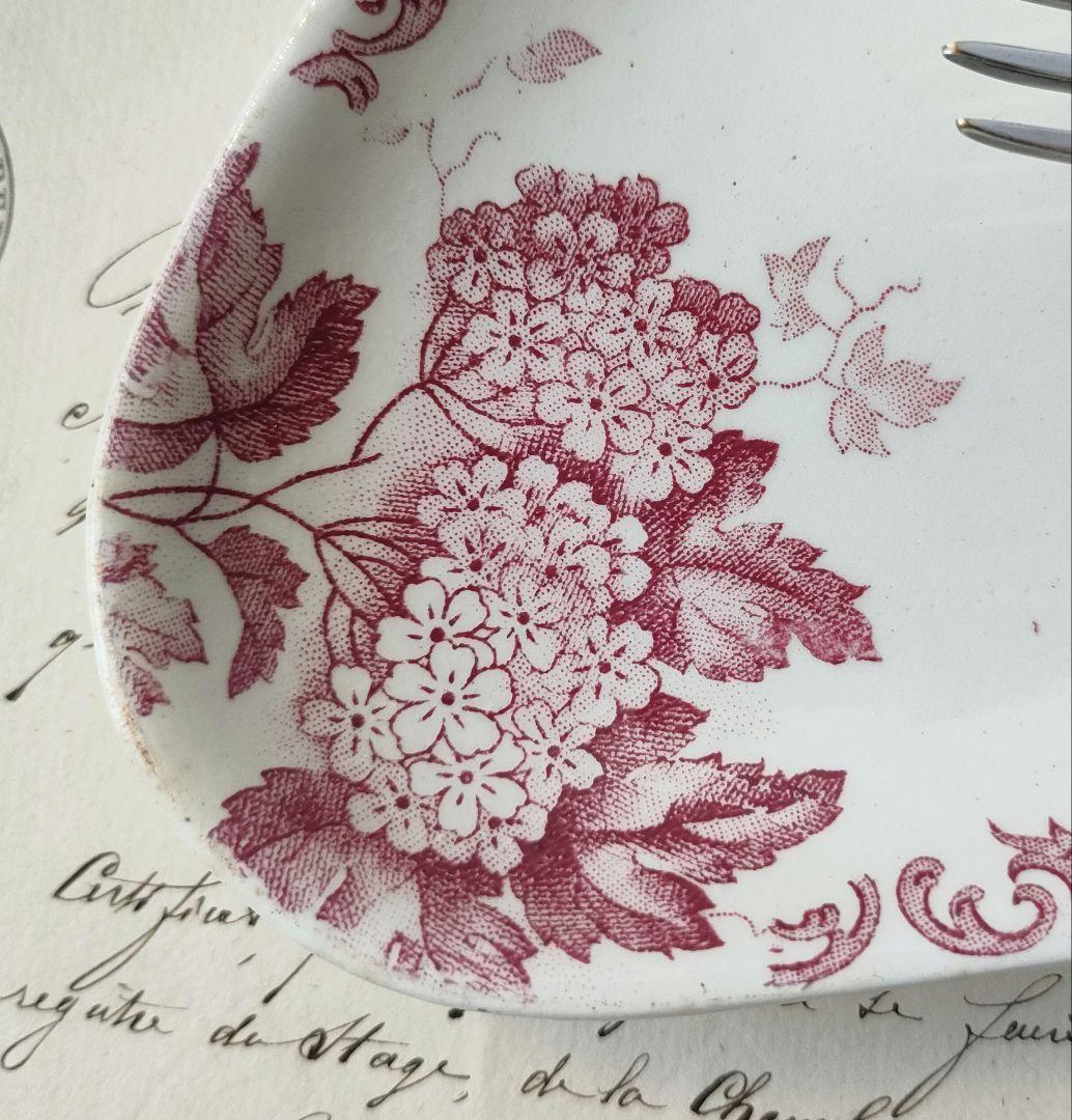 希少　美品　サンタマン　ブールドネージュ　ラヴィエ　フランスアンティーク