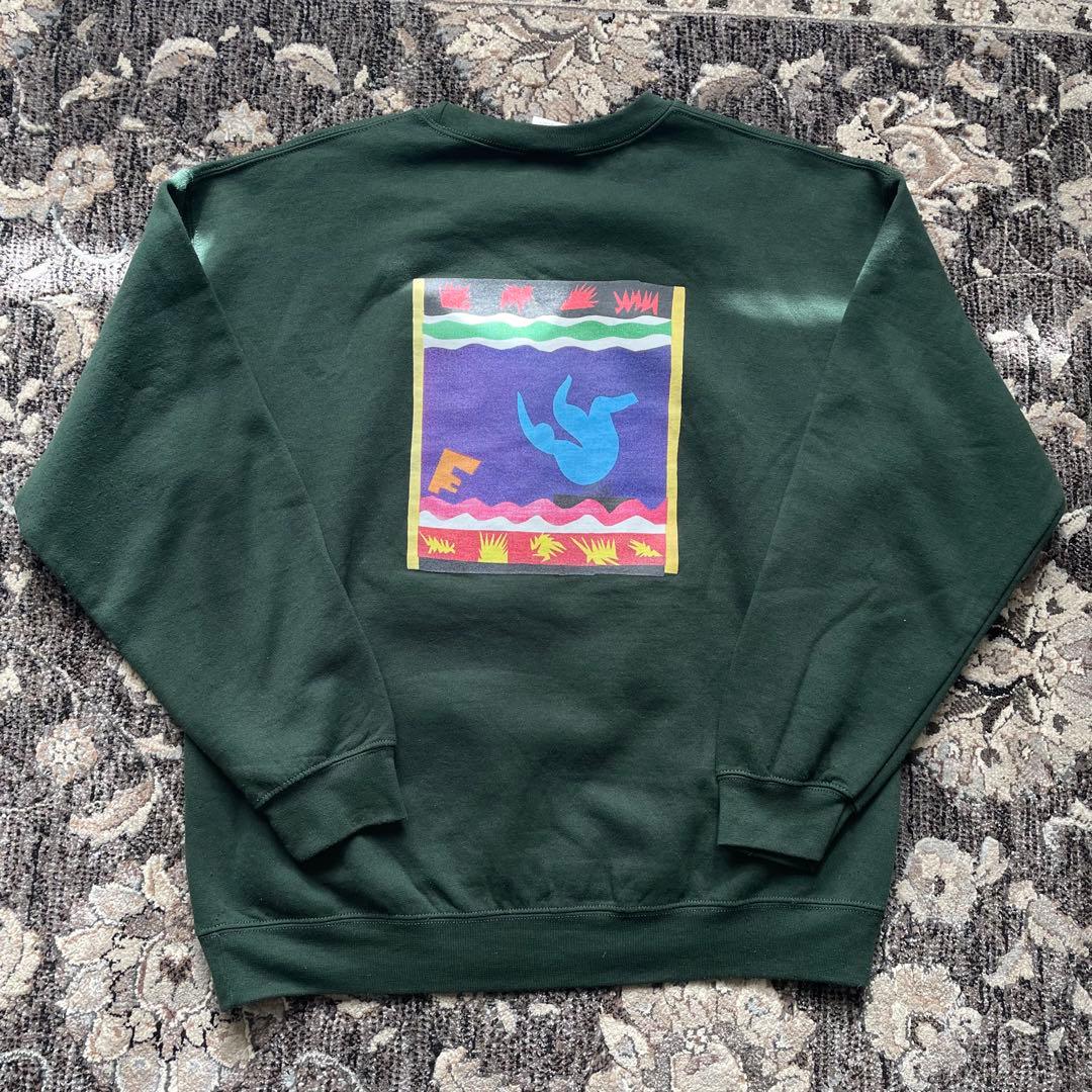 6(ROKU) HENRI MATTISE CUTOUT スウェット トレーナー