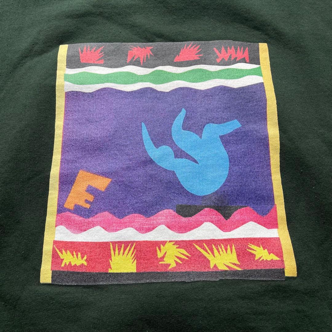 6(ROKU) HENRI MATTISE CUTOUT スウェット トレーナー