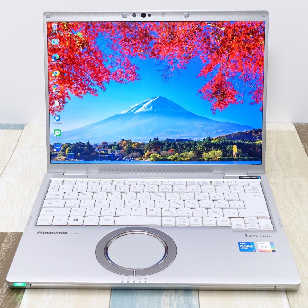 累積使用時間１７０時間の極美品！✨超高速大容量新品ＳＳＤ１ＴＢ搭載✨ＣＦ-ＦＶ１