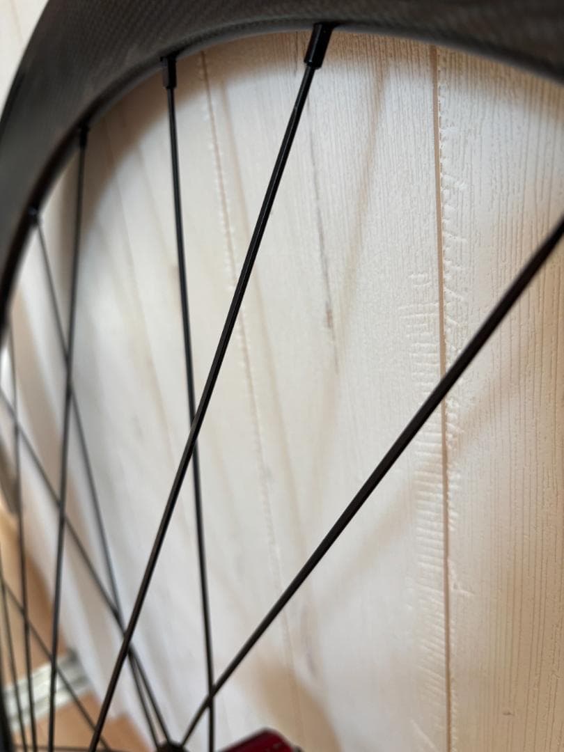 50mm カーボンチューブラーホイール 700C シマノ10速・11速