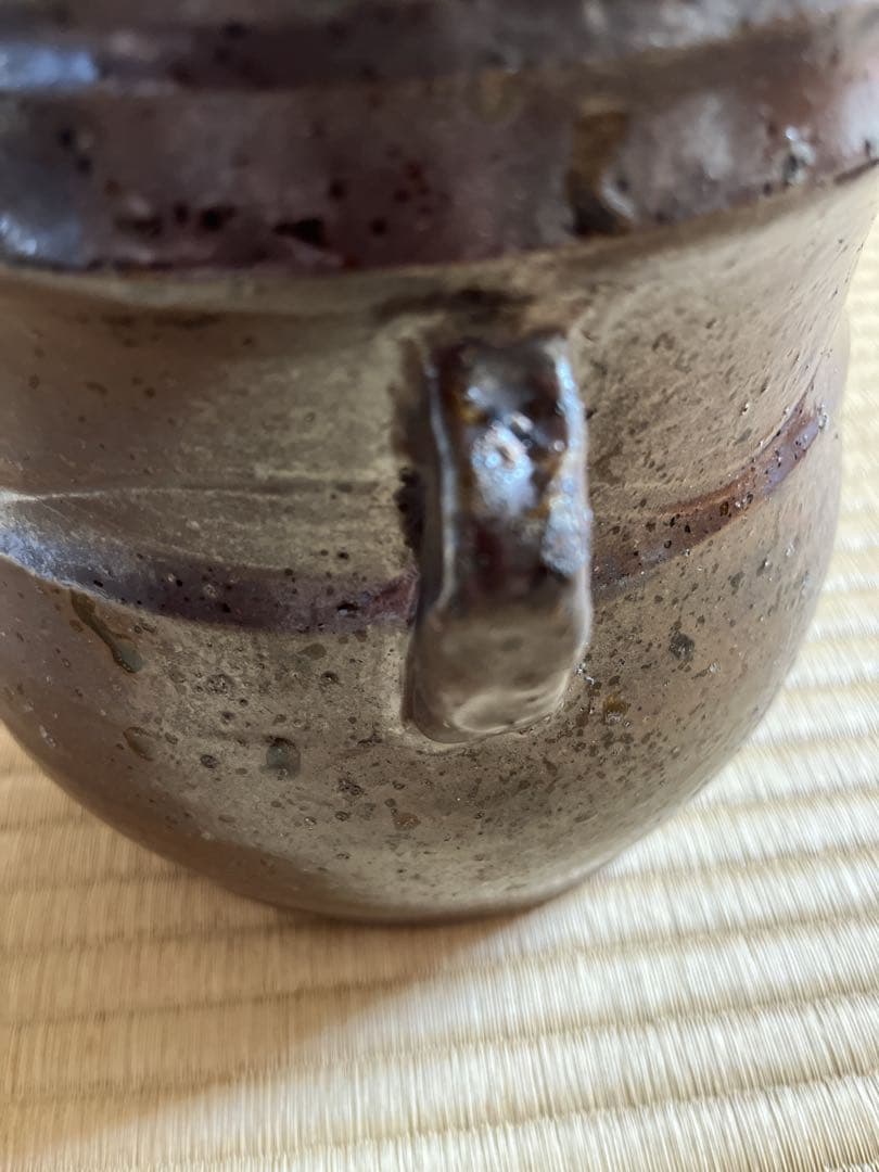 【新品未使用品】正元直作造　丹波　水指　共箱