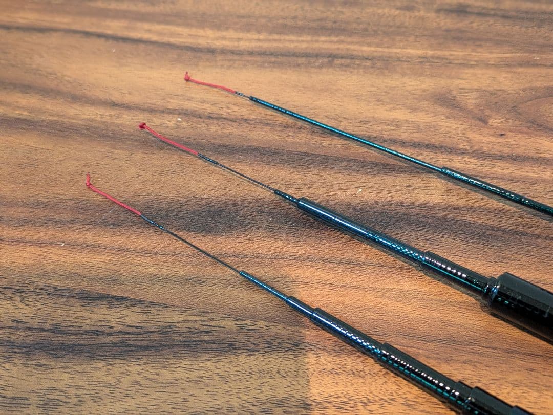 日新 ファインモード流 渓流竿 3本＆ダイワ渓流竿ケース　セット　まとめ