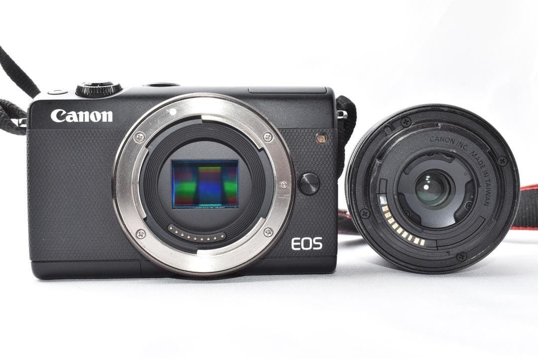 Canon EOS M100 ブラック 15-45mm レンズキット