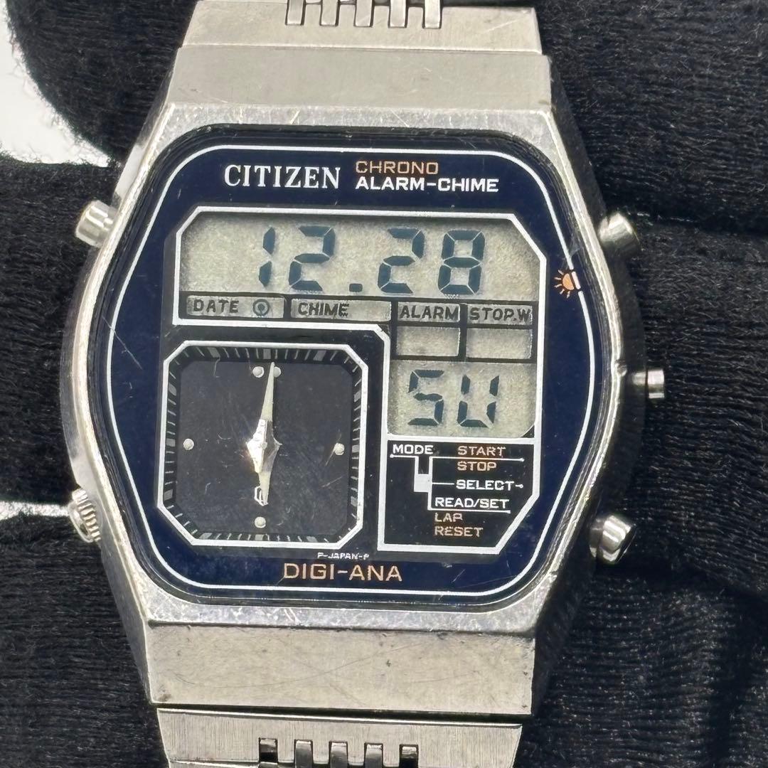CITIZEN シチズン 850 クロノ DIGI-ANA デジアナ 腕時計