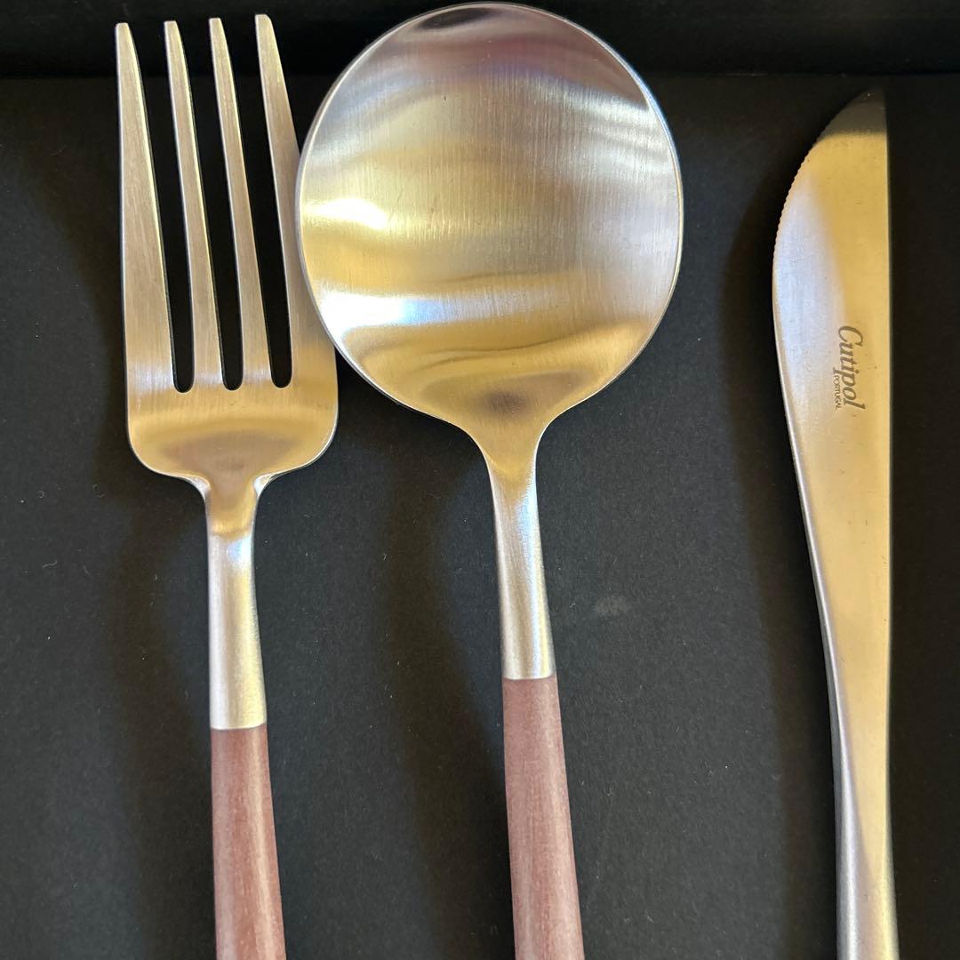 再値下げ★新品未使用　クチポール　Cutipol カトラリーセット 6点