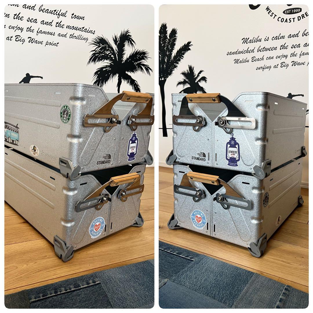 シェルフコンテナ 25 スノーピーク　 peak シェルコン　2個セット