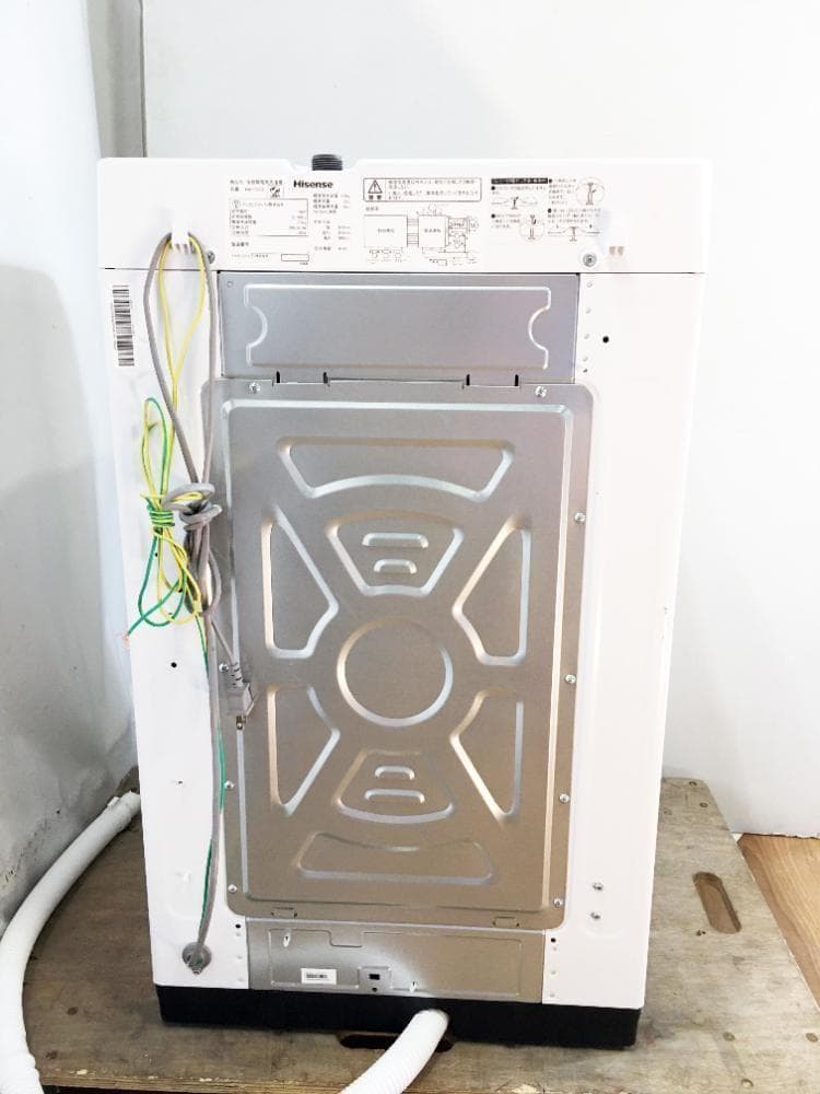 ★極上超美品 中古★Hisense 5.5㎏ 洗濯機【HW-T55D】G0OJ