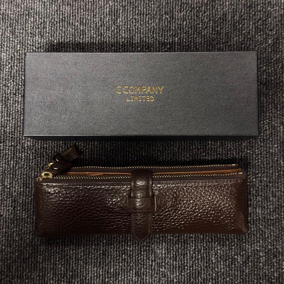 C COMPANY ルポペンケース&ルポ3ナチュラルペンケース&手入れ道具&革栞