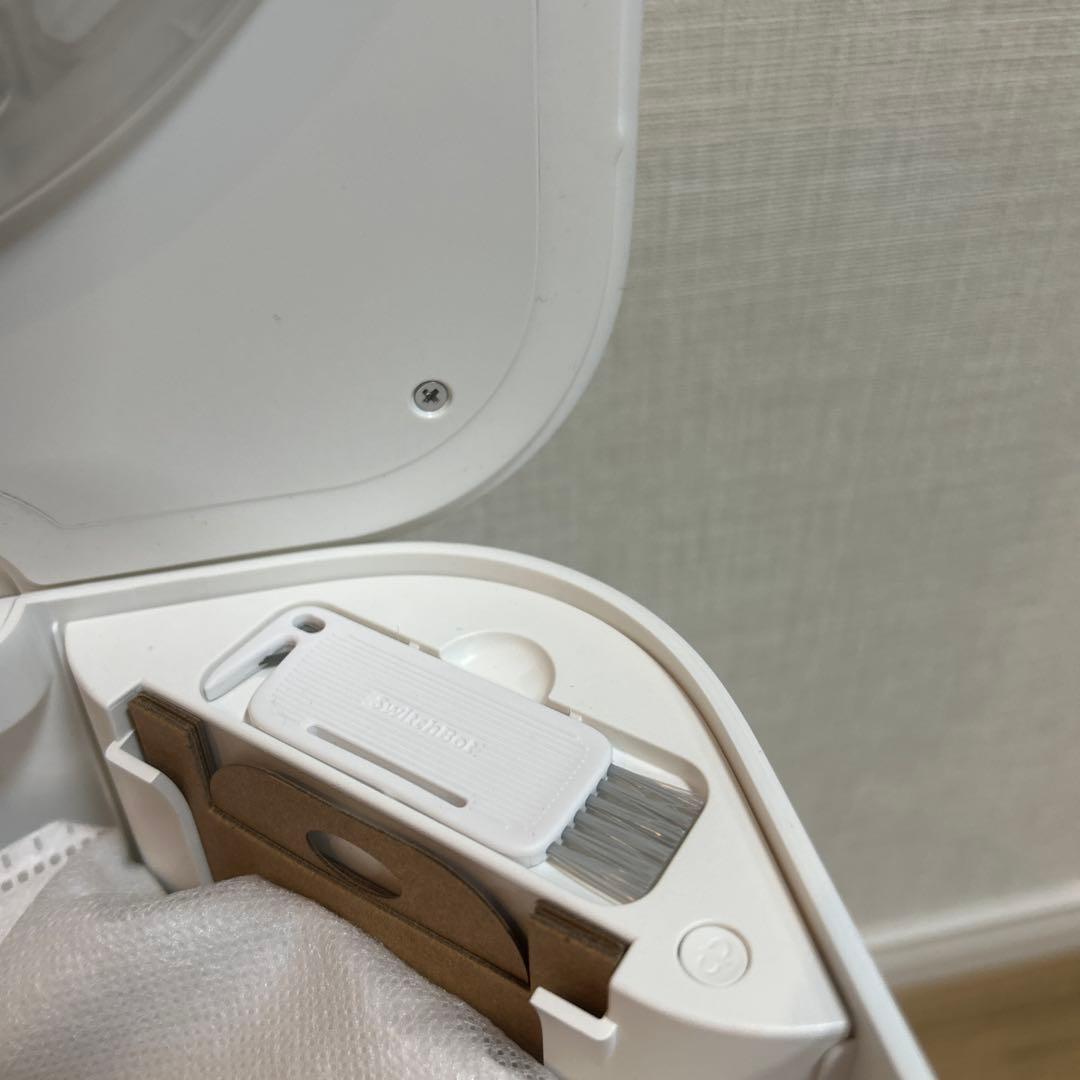 【switchbot】世界最小ロボット掃除機×水拭き機能(長期保証29年1月迄)