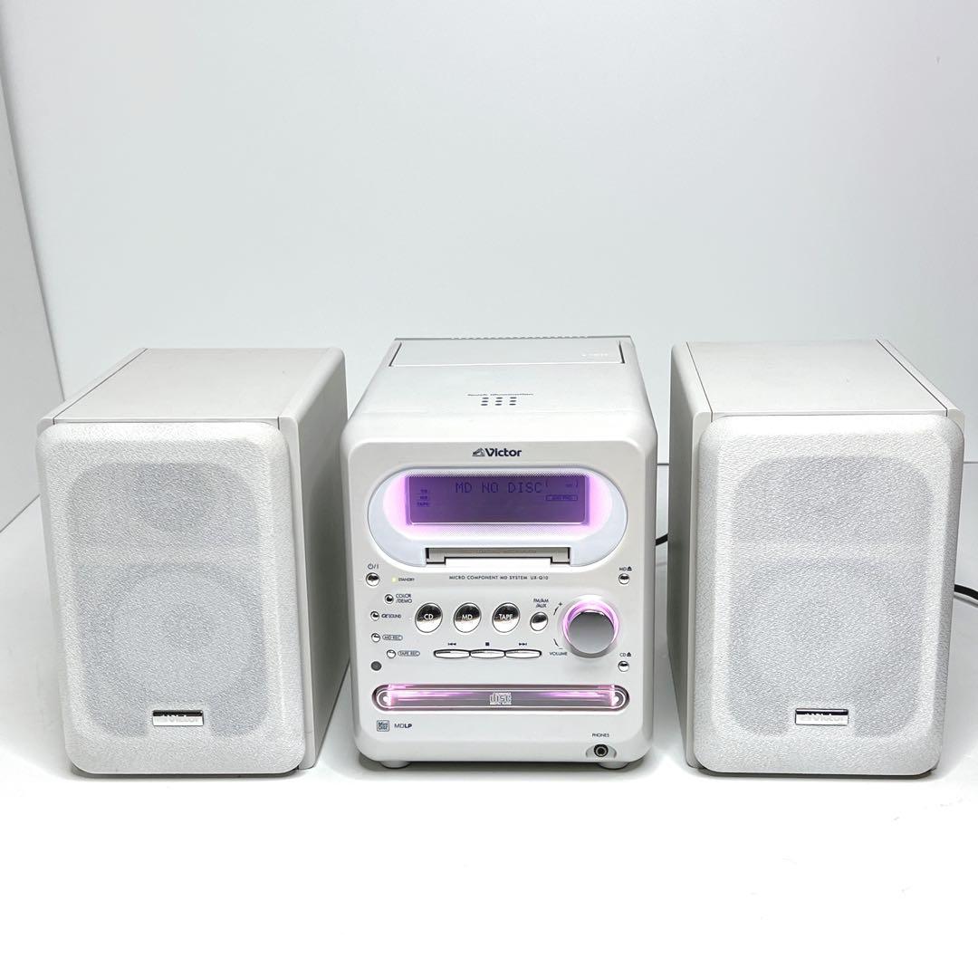 【極美品】 Victor UX-Q10 マイクロコンポーネントMDシステム
