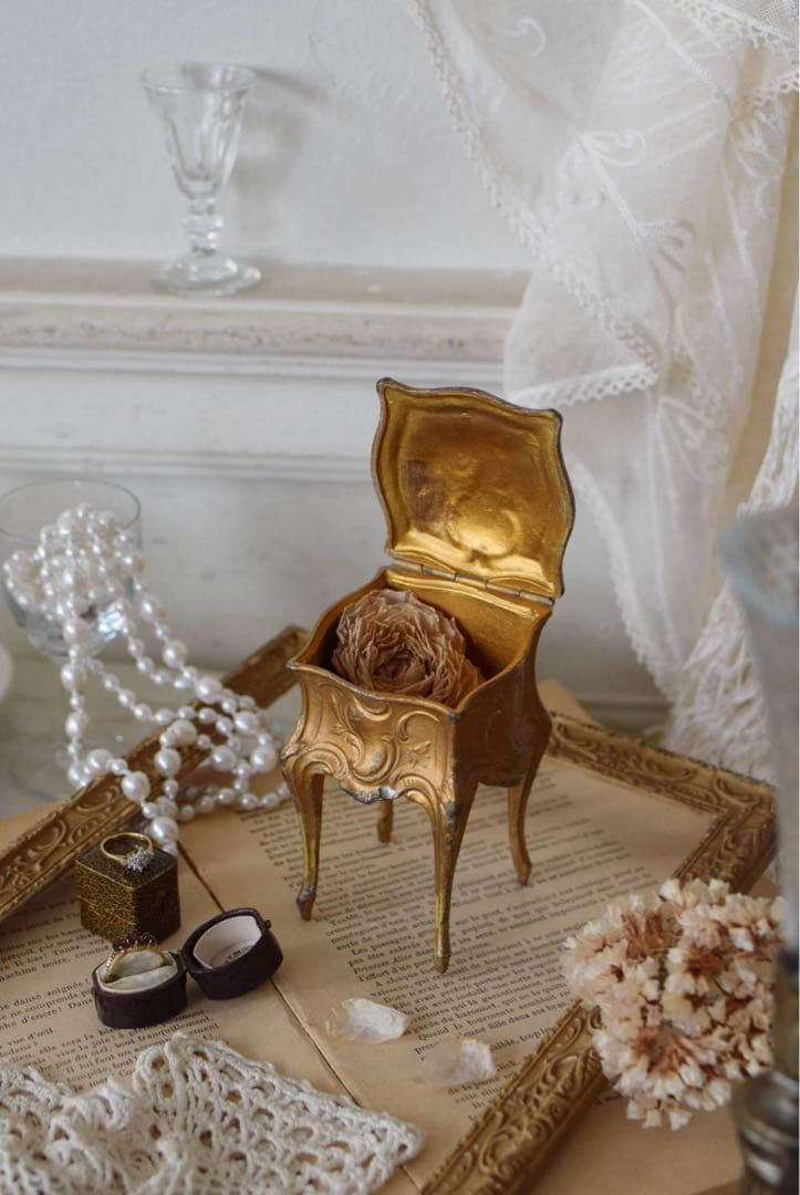 フランス アンティーク ジュエリーボックス