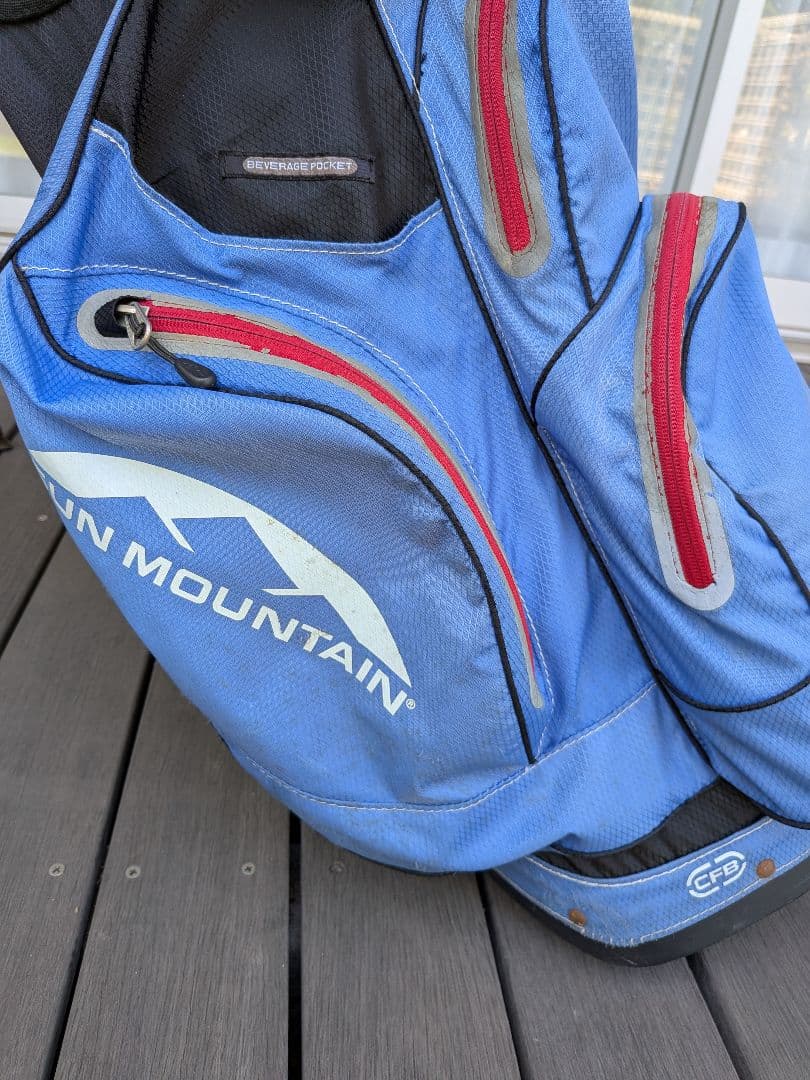 【値下げ】SUN MOUNTAIN SLX スタンドバッグ 青