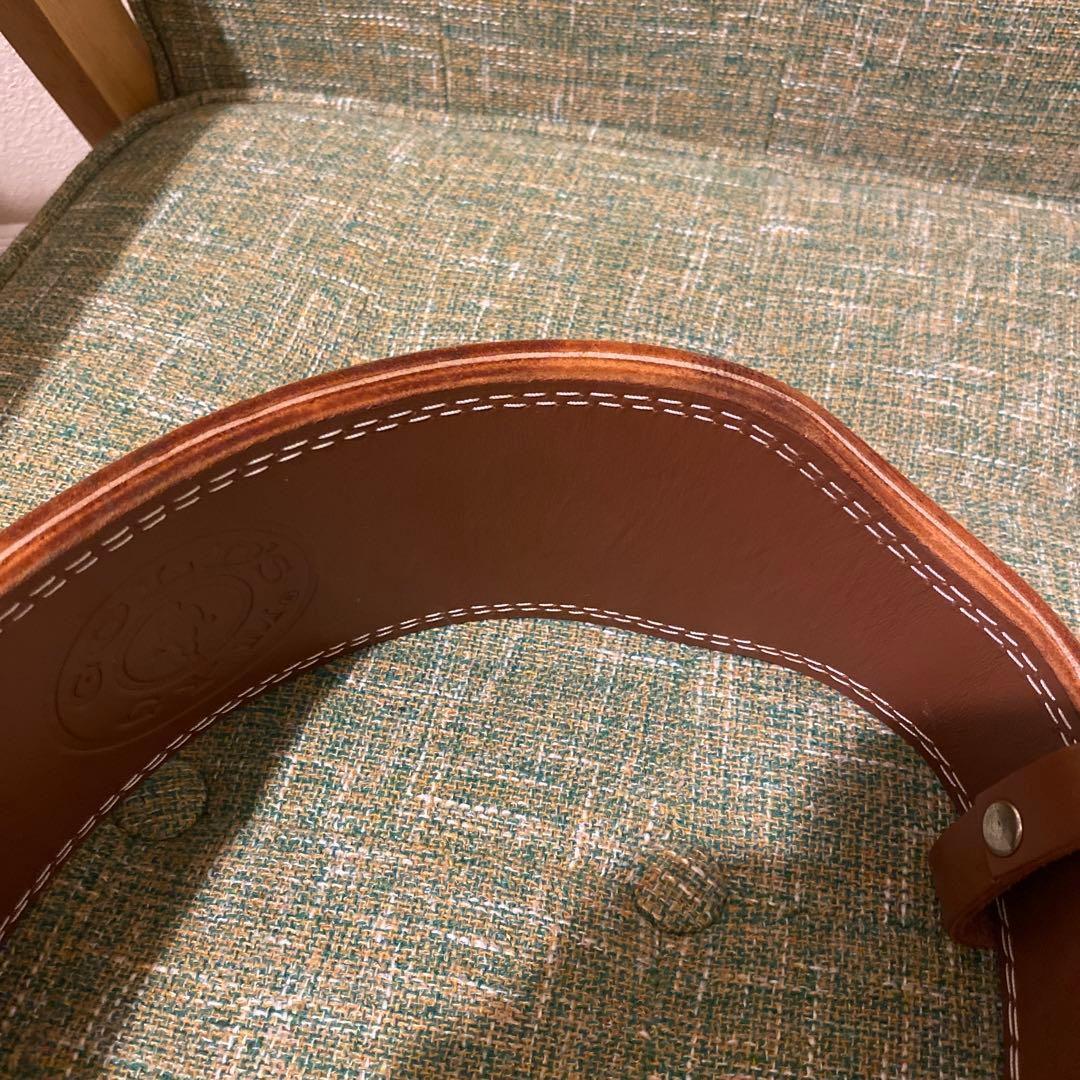 GOLD'S GYM レザー トレーニングベルト S