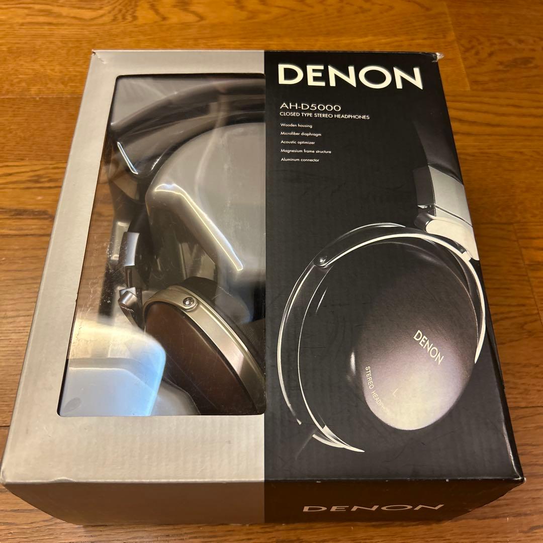 廃盤　美品　DENON AH-D5000 有線ヘッドホン