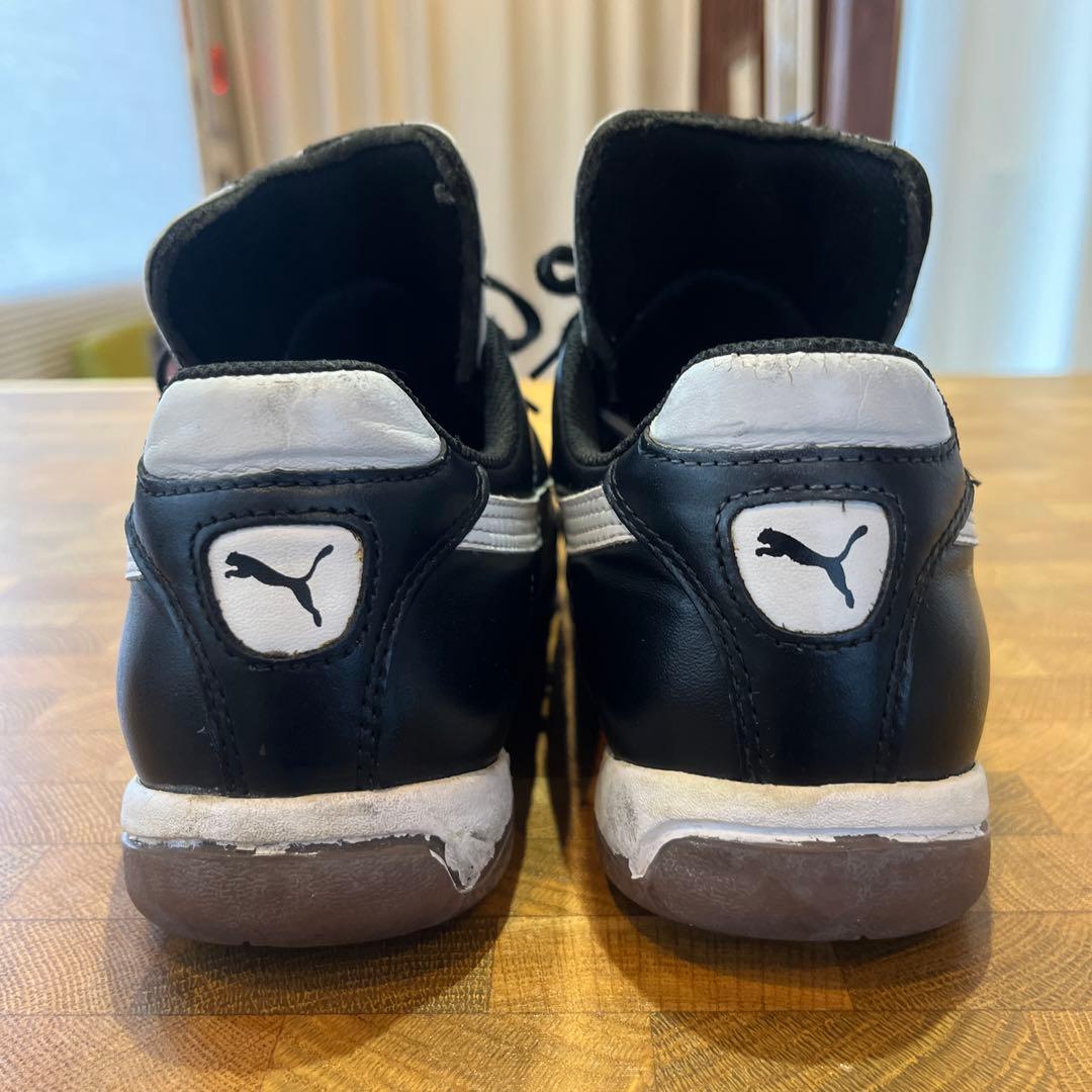 【週末セール中】PUMA メキシコ IT ブラック 24.5cm 室内用 中古