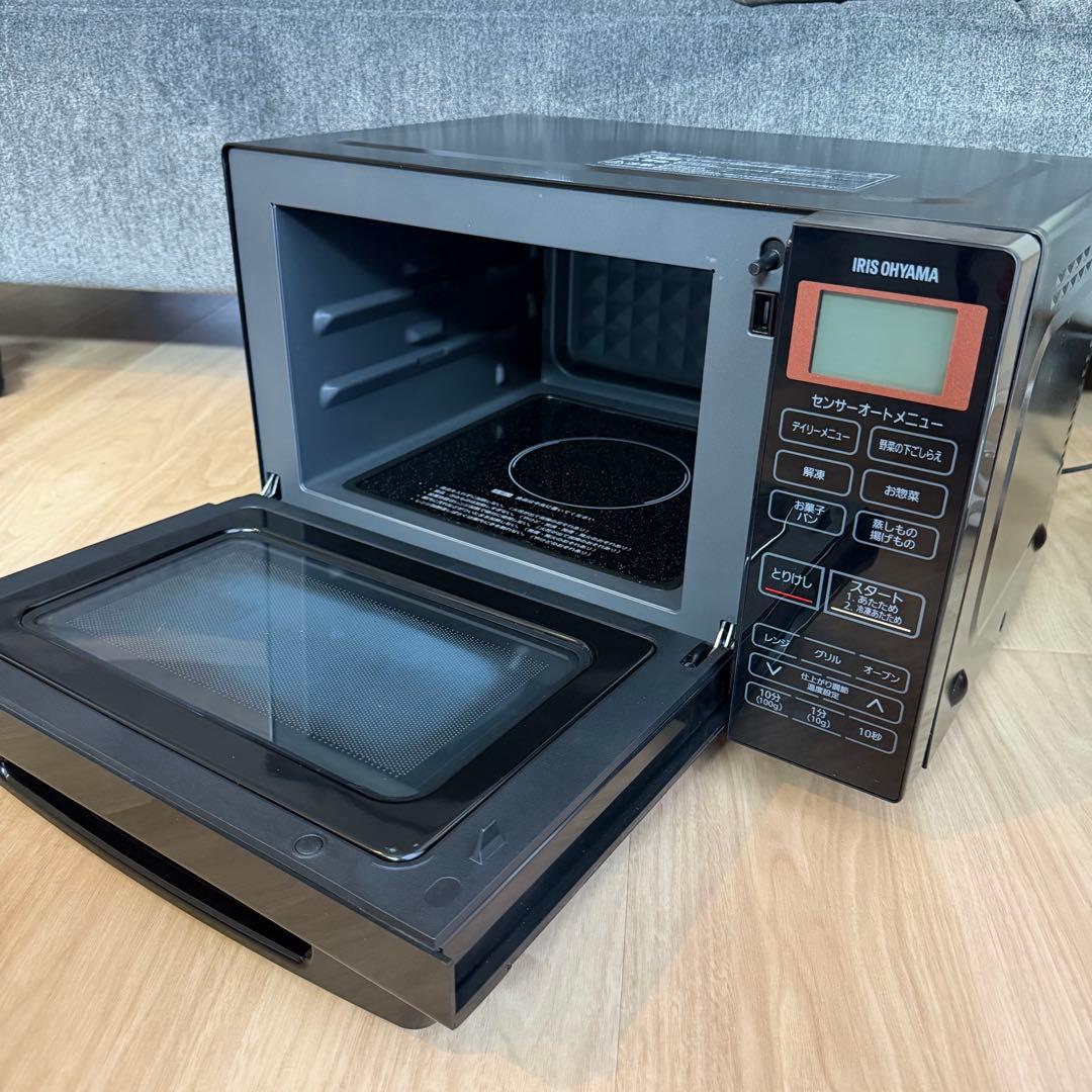 ほぼ新品未使用！IRIS OHYAMA アイリスオーヤマ オーブンレンジ