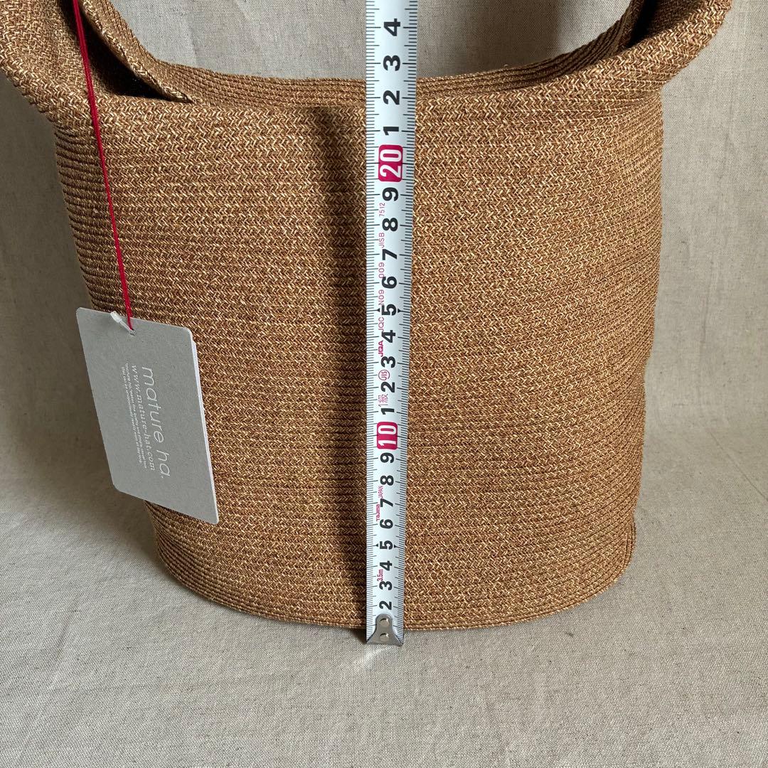 mature ha. マチュアーハ ショルダーバッグ かごバッグ