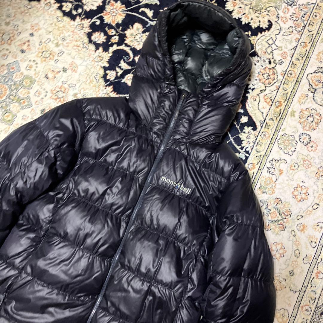 mont bell アルパインダウンパーカ　ブラック　800FP