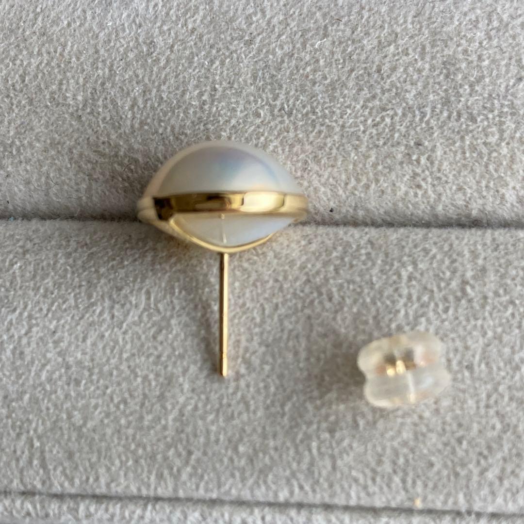 K18マベパールピアス/片耳用/ジュエリー