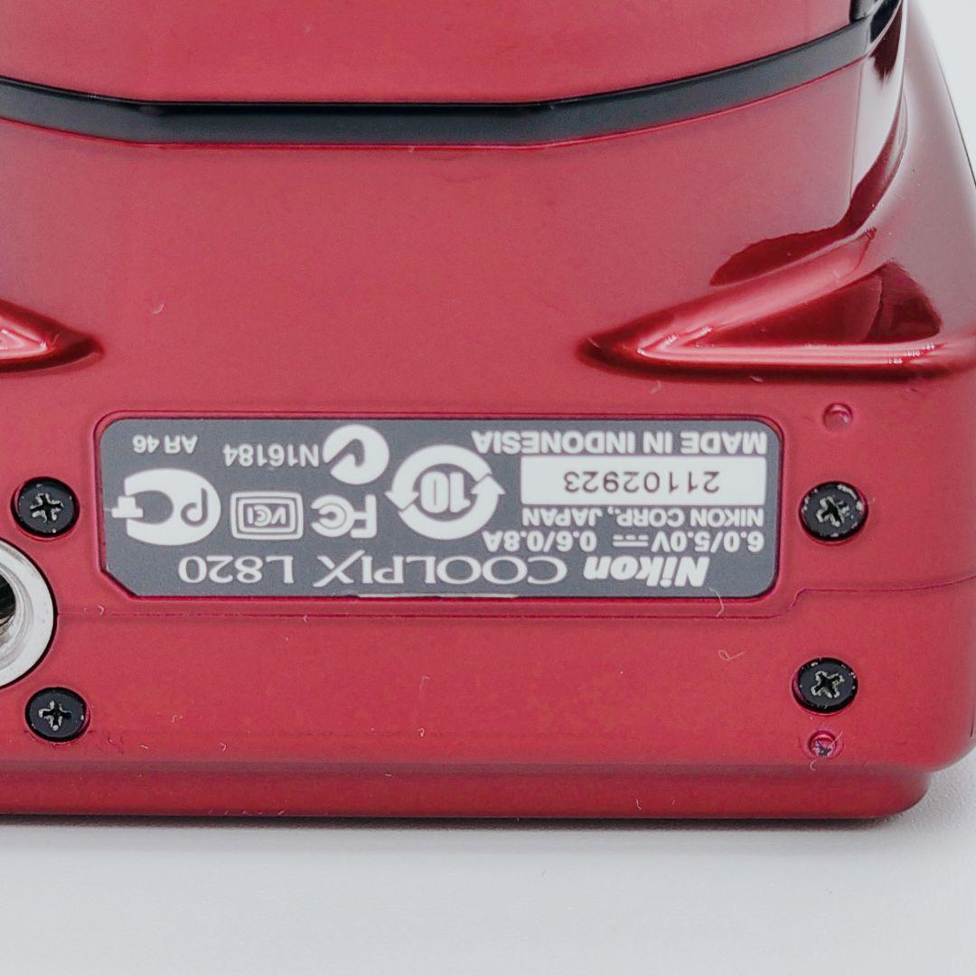 Nikon COOLPIX L820 レッド