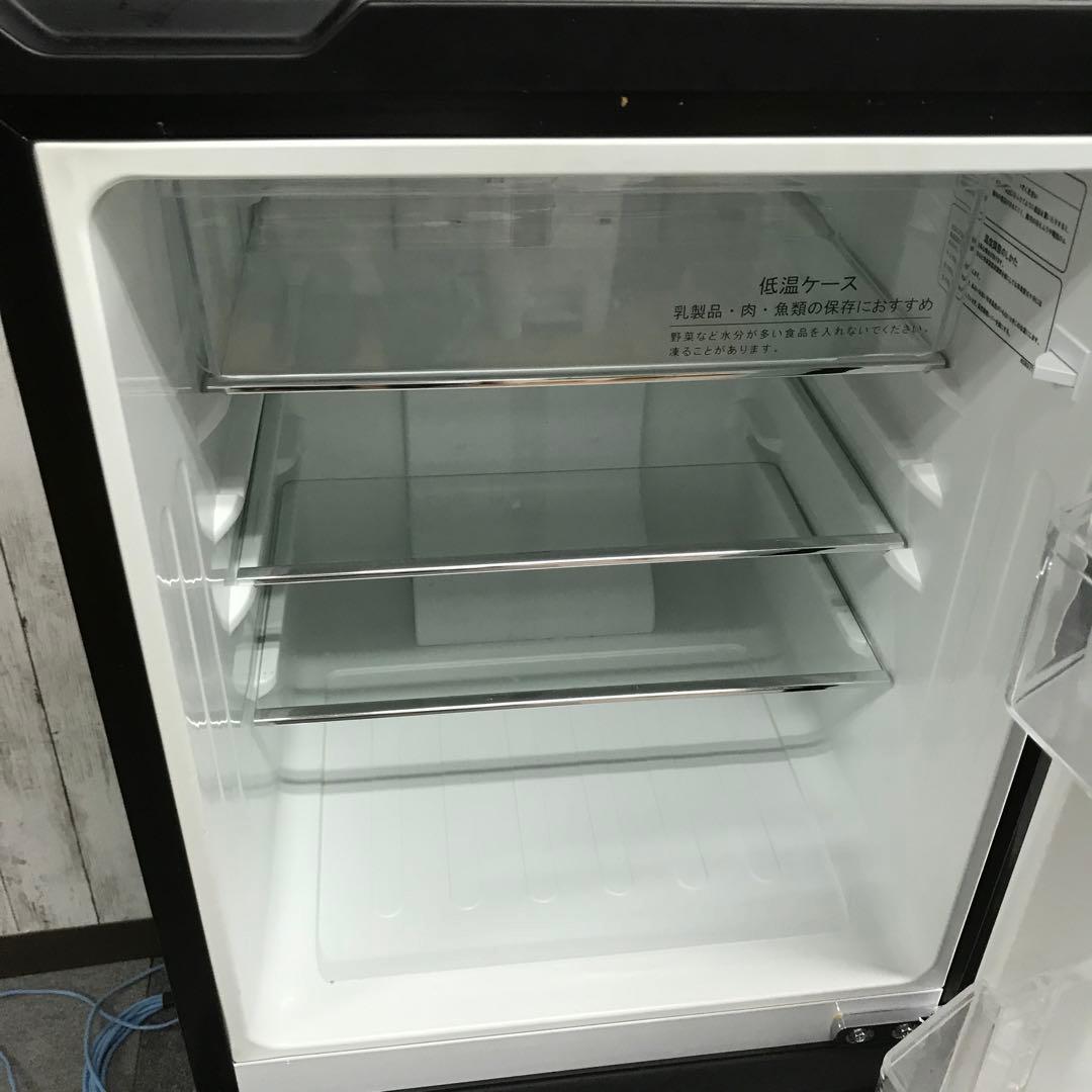 【美品】ハイセンス　ノンフロン冷凍冷蔵庫　HR-G13B-BR　2020年製　D