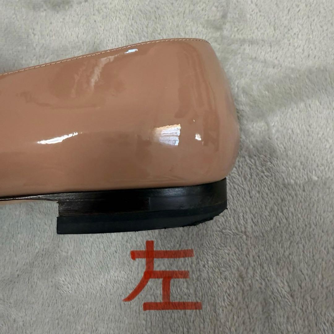 JIMMY CHOO ベージュ フラットシューズ