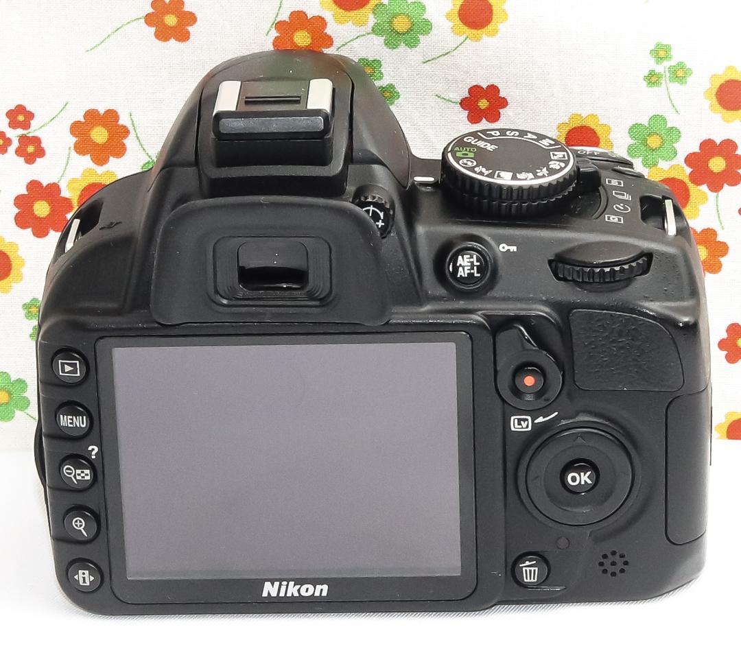 ニコン Nikon D3100☆スマホに転送♪☆手振れ補正付き☆初心者おススメ！