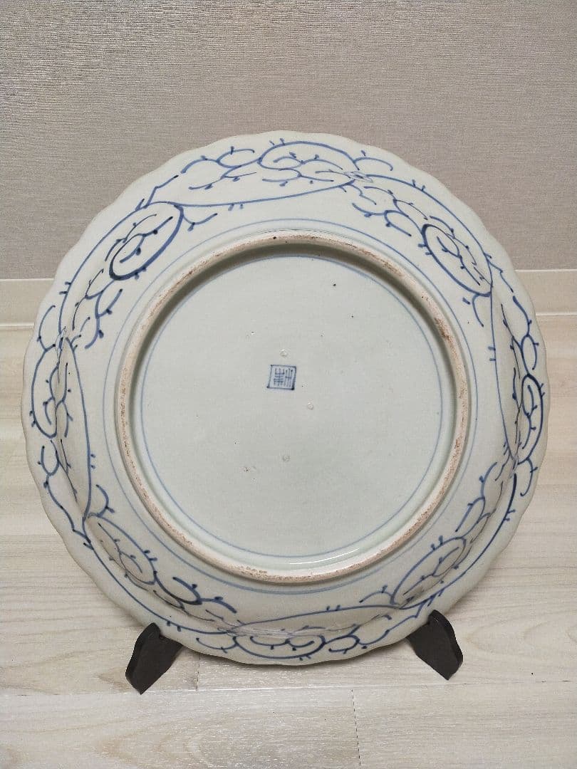 古伊万里　飾り皿　大皿　40cm