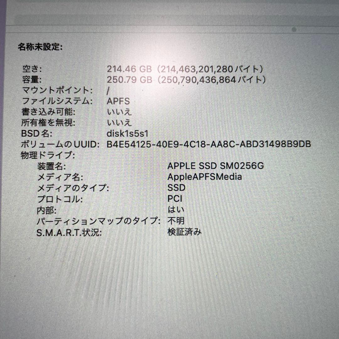 MacBook本体 MacBook Pro (13-inch, Early 2015)