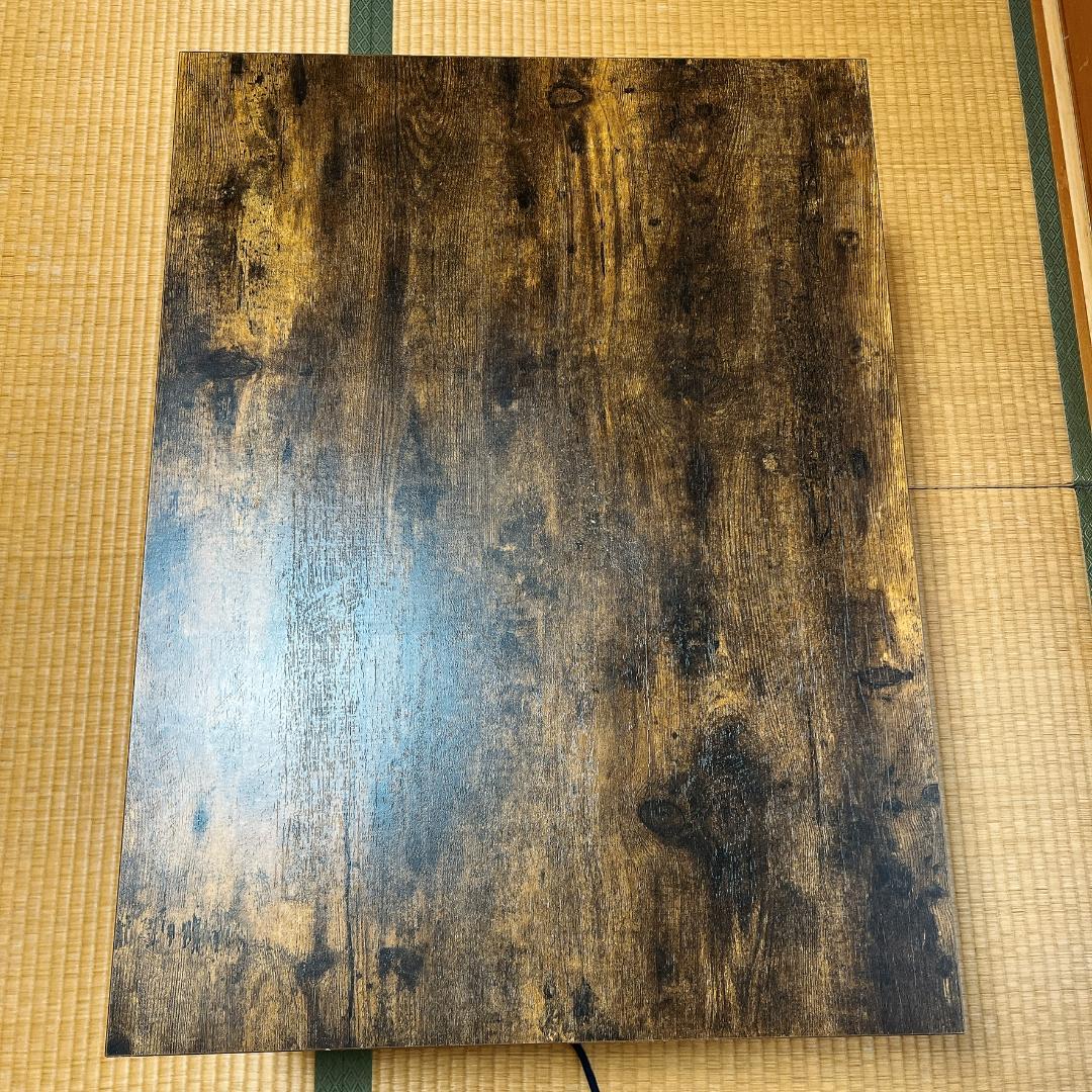 2021年製 ニトリ　木目調デザインのリビングこたつ(8060 VBR)　炬燵