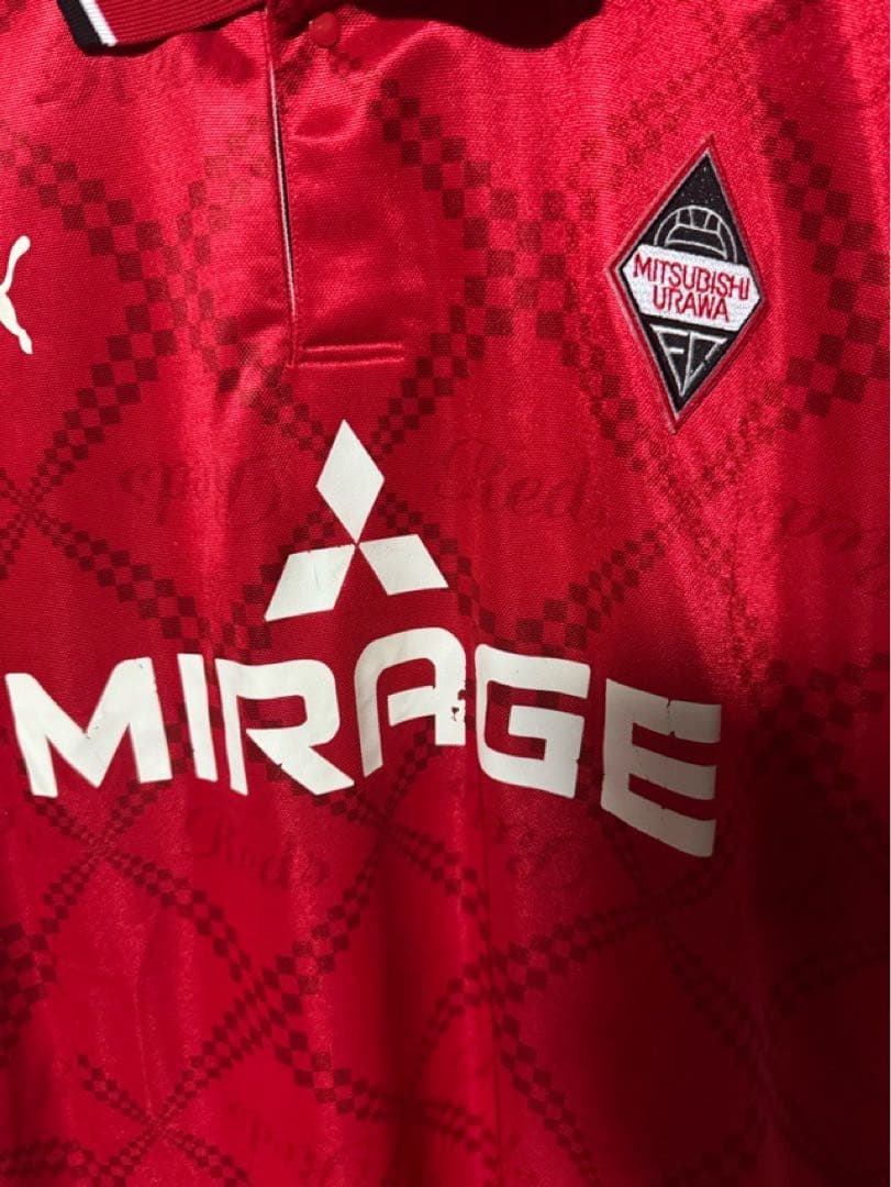 浦和レッズ ユニフォーム 98年 PUMA プーマ XOサイズ MIRAGE