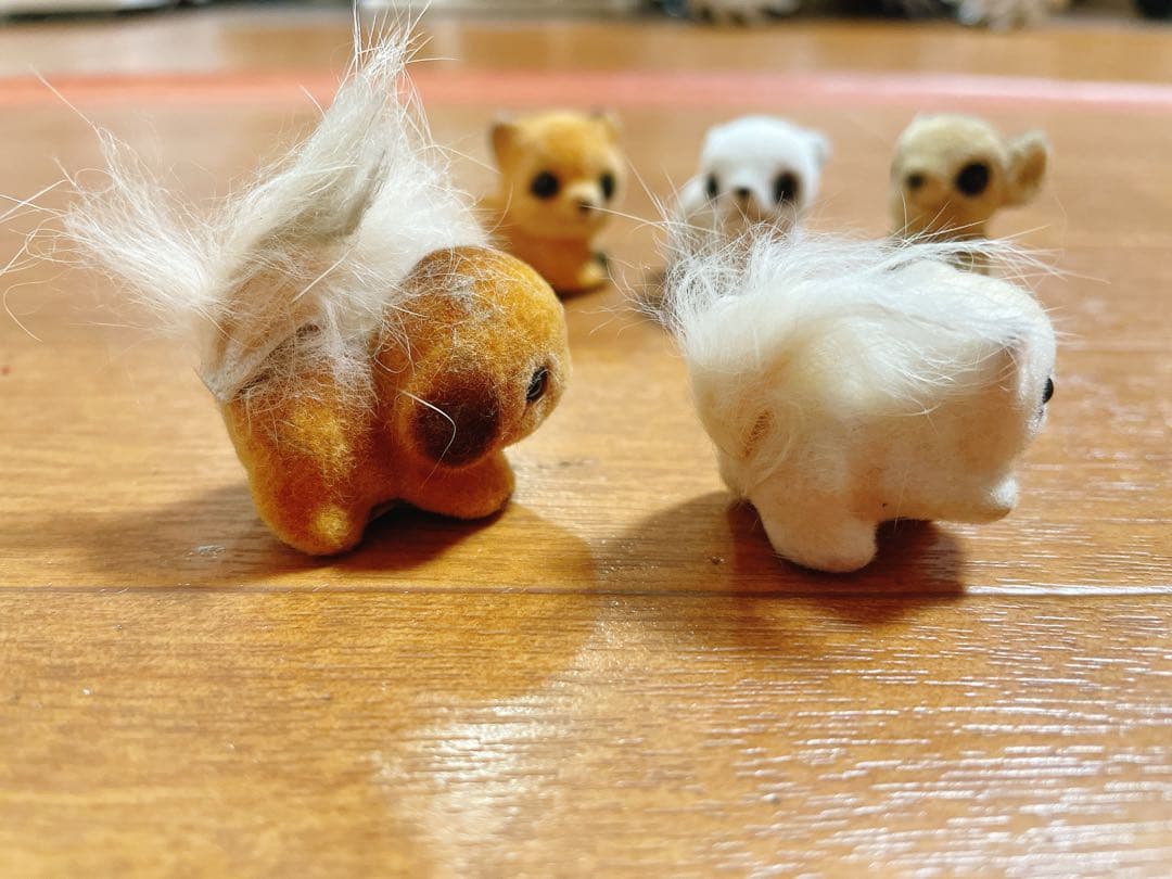 CENTEX センテックス フロッキー 人形 オコジョ シロクマ ネズミ イヌ