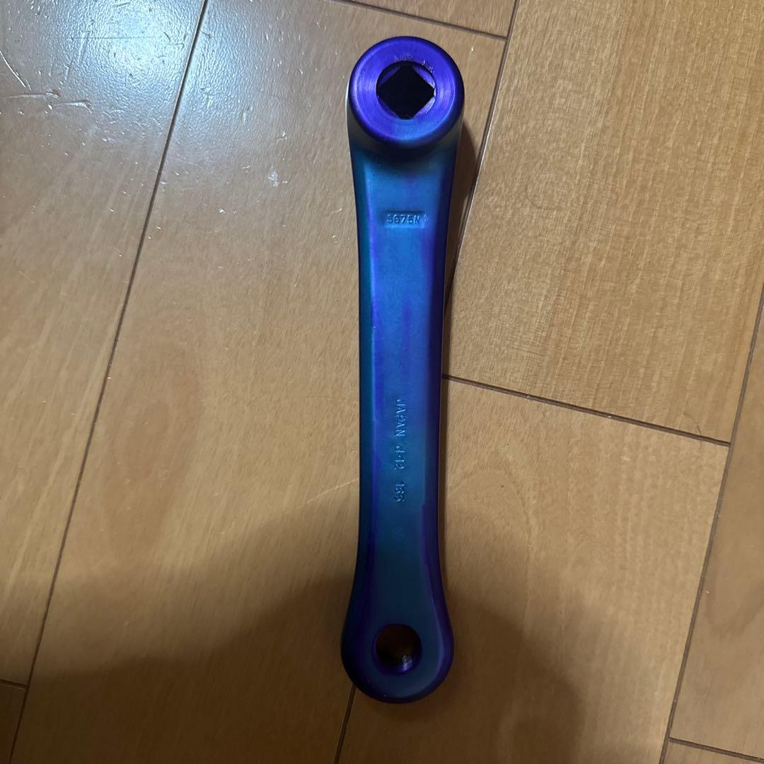 MASH X Sugino 75 Purple/Blue クランク　BBセット