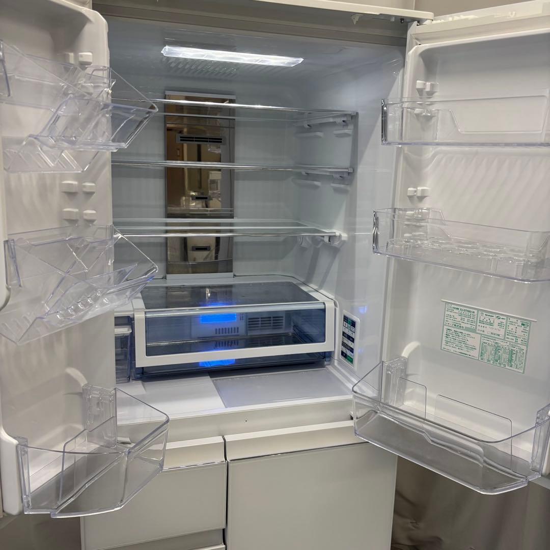 ★339　シャープ　冷蔵庫　大型　500ℓ級　フレンチドア　設置無料　中古