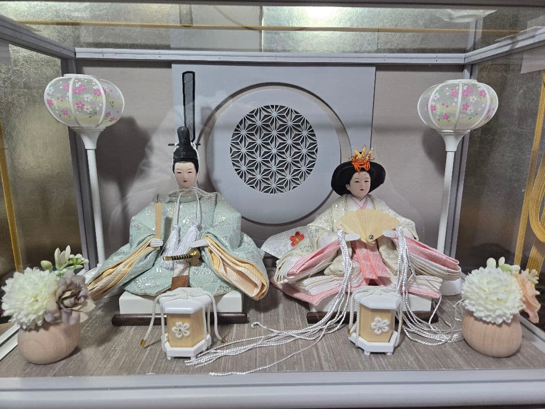 【一点限り】雛人形 ケース飾り　K51