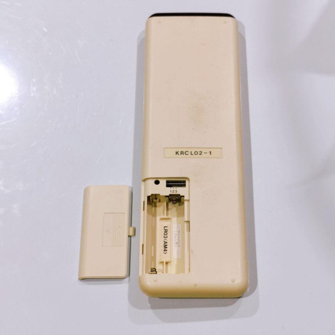 358 DAIKIN　ダイキン　KRCL02-1　業務　エアコン　リモコン