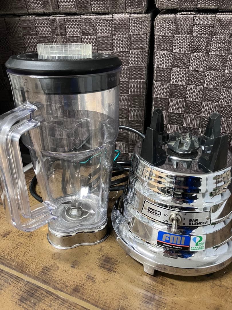 FMI BAR BLENDER シルバー/クリア