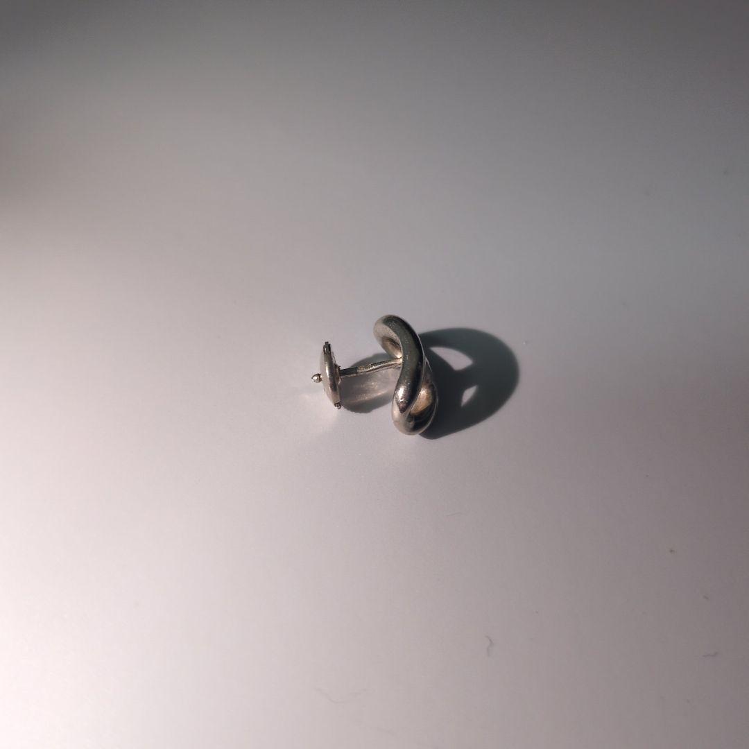 【美品】HERMES シェーヌダンクル ピアス