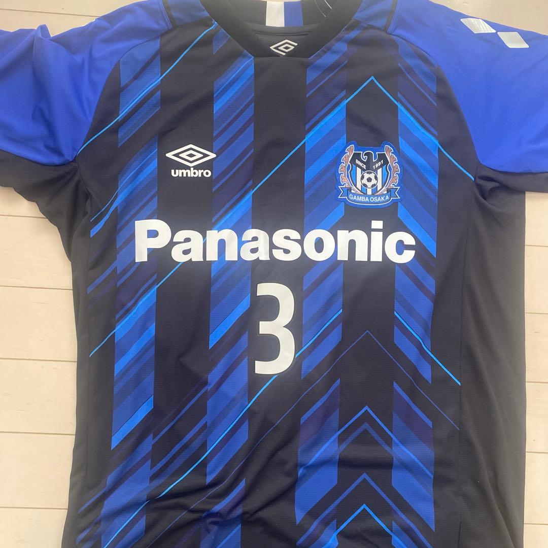 ガンバ ユニフォーム サッカーシャツ サイズ O-XO 新品 未使用 上下セット