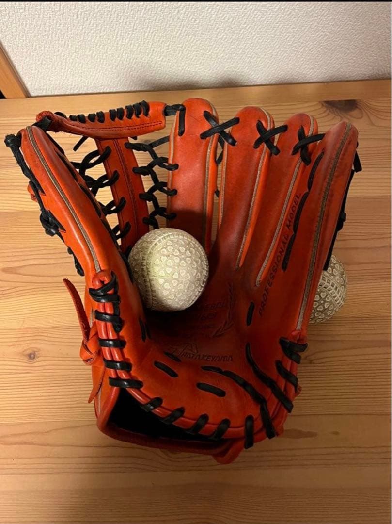ハタケヤマ 軟式外野用グラブ