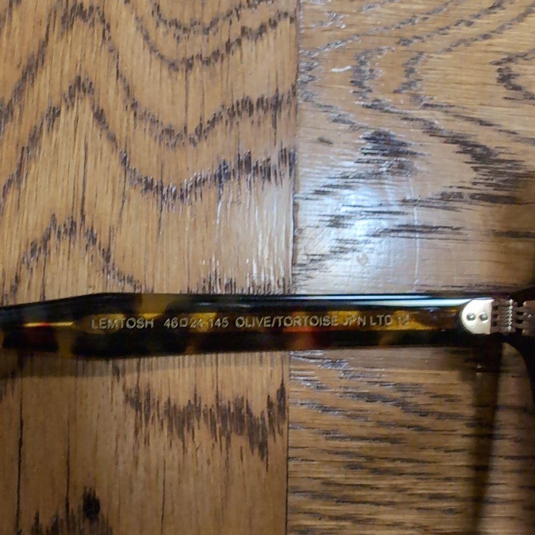 MOSCOT ジャパンリミテッド　レムトッシュオリーブグリーン ×べっ甲柄　眼鏡