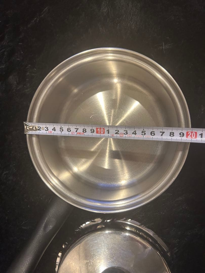 ステンレススチール 鍋セット 2個