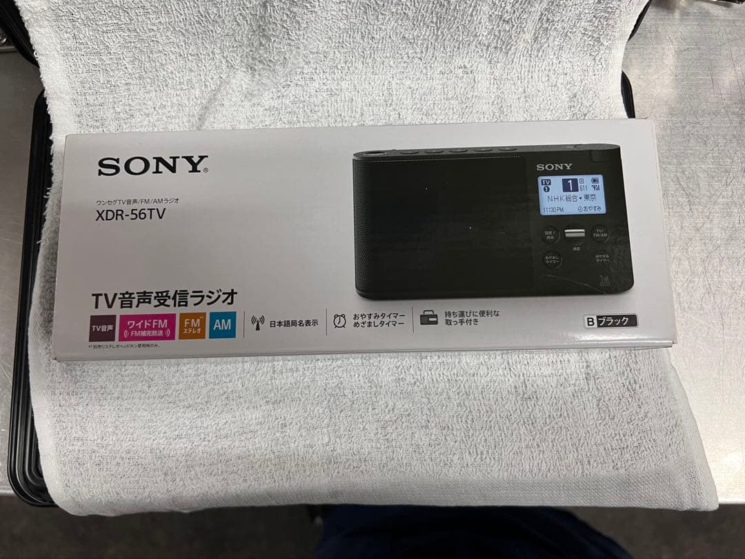 SONY ラジオチューナー ブラック