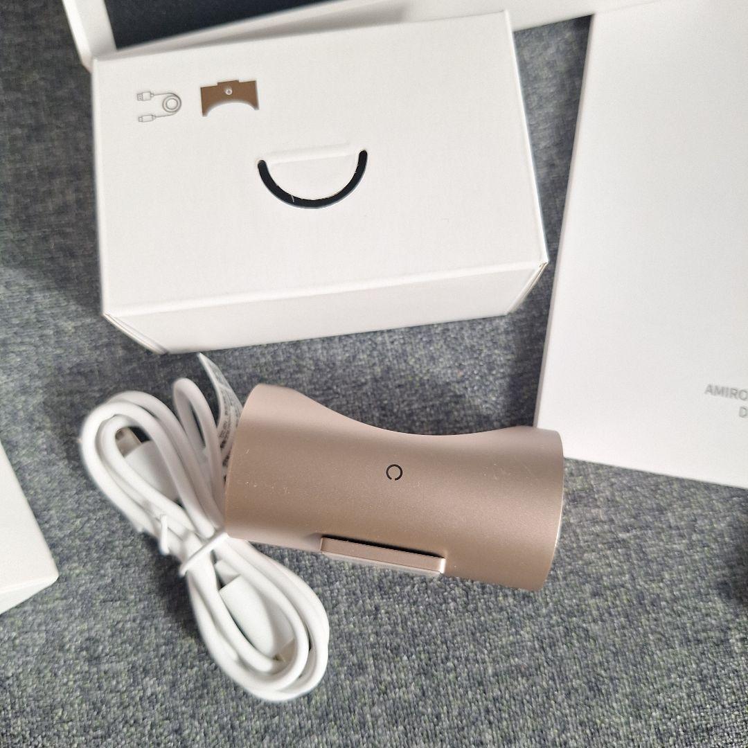 【美品】AMIRO 最新スタンプ式RF美顔器 EMS 美容器