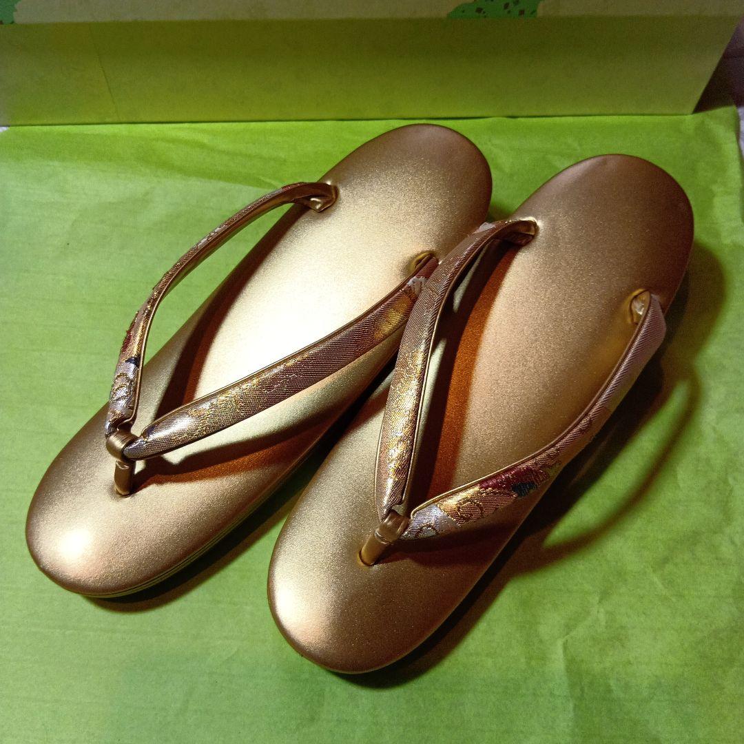 伊と忠　高級和装バッグ、草履セット　お値下