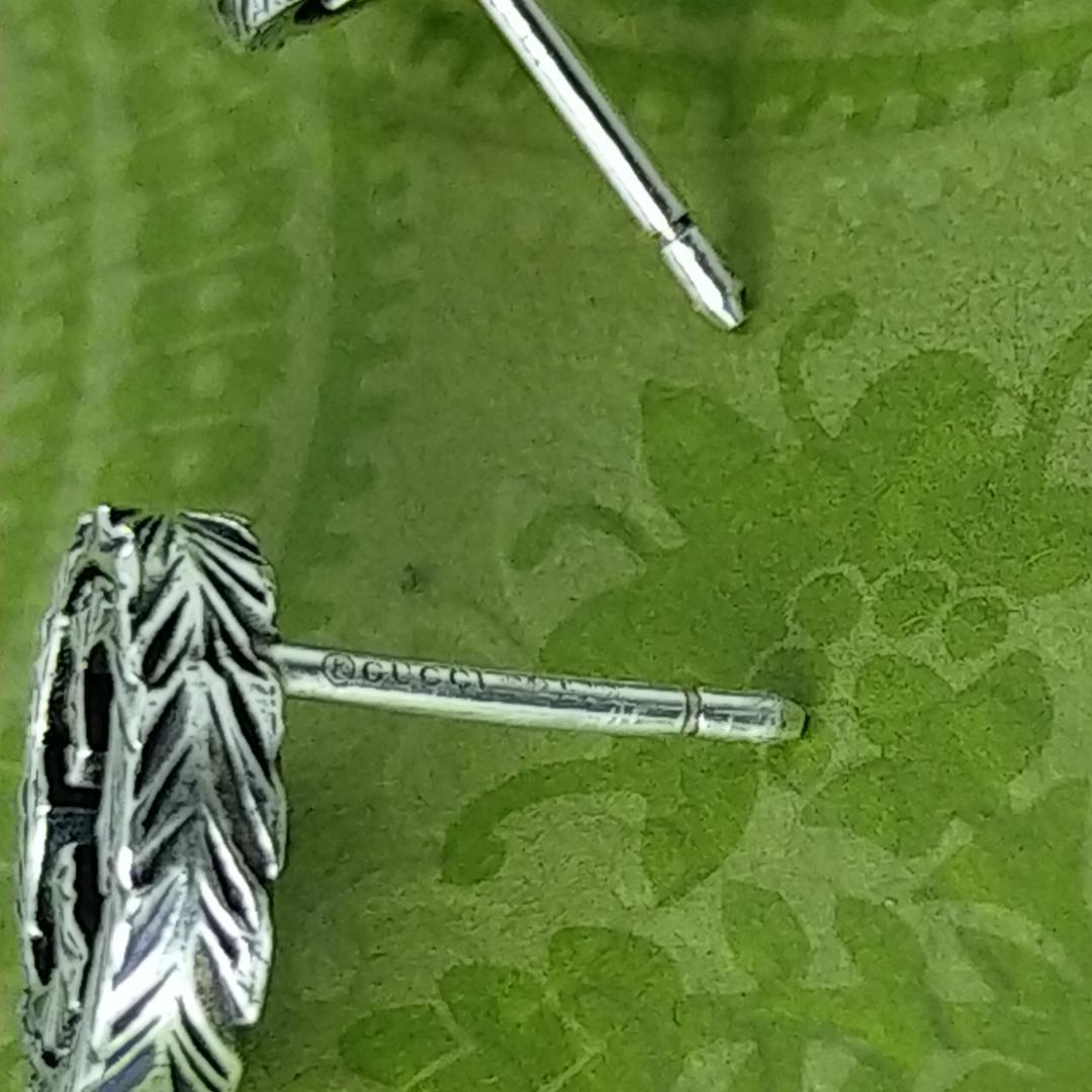 ★SALE★【GUCCI】インターロッキング　　G　アラベスク　ピアス　1458